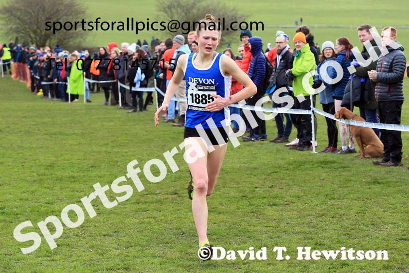 Womens Under-17s 2023 UK CAU Inter Counties Cross Country Champs, Prestwold Hall, Loughborough. Photo: David T. Hewitson/Sports for All Pics
